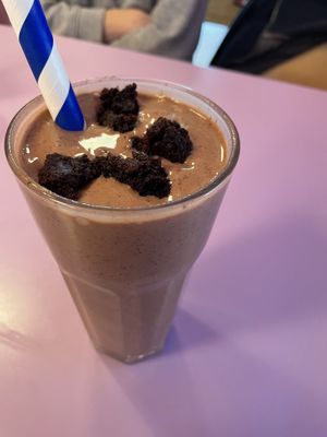 vanilla milkshake   at DoppleGanger in Cambridge