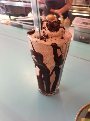 Milkshake at DoppleGanger in Cambridge