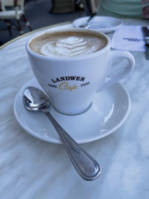 Cappuccino  at  Cafe Landwer in Vaughan