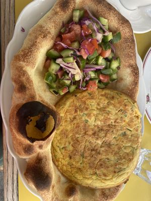 Farmers breakfast  at  Cafe Landwer in Vaughan