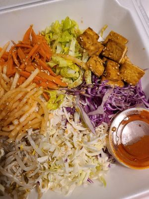 Bibimbap at Seoul USA Korean Restaurant in Salina