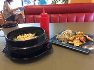 Tofu Bibimbab  at Seoul USA Korean Restaurant in Salina