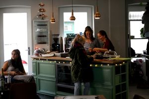 The counter of Wildwuchs at Wildwuchs in Neuruppin