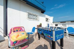 Beach games at Zenit Spa Hotel in Giulianova