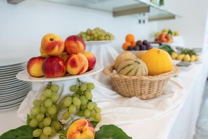 Fruit buffet at Zenit Spa Hotel in Giulianova