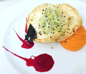 Vegan food at Zenit Spa Hotel in Giulianova