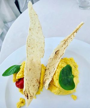 Vegan food at Zenit Spa Hotel in Giulianova