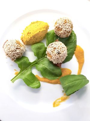 Vegan food at Zenit Spa Hotel in Giulianova