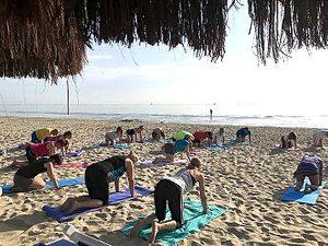 Yoga at Zenit Spa Hotel in Giulianova