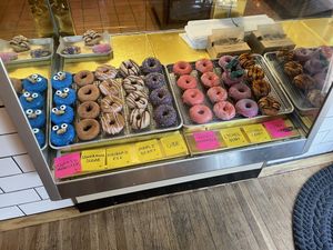 Donut selection   at Old Abe & Co. in Rochester