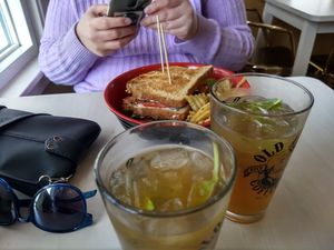 BLT & Mint Lemonade at Old Abe & Co. in Rochester