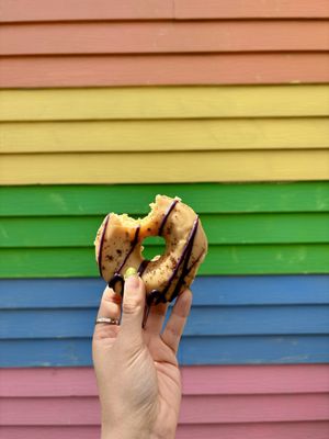 Vegan doughnut   at Old Abe & Co. in Rochester