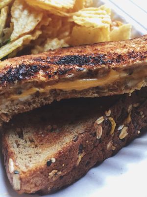 Vegan Grilled Cheese  at Old Abe & Co. in Rochester