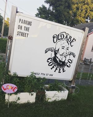 Front of shop at Old Abe & Co. in Rochester