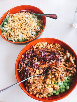 Rice bowls  at Old Abe & Co. in Rochester