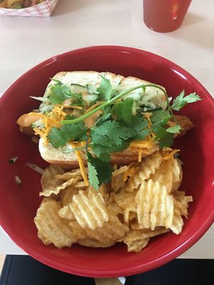 My brat. at Old Abe & Co. in Rochester