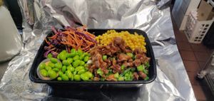 Spare rib bowl. at Old Abe & Co. in Rochester