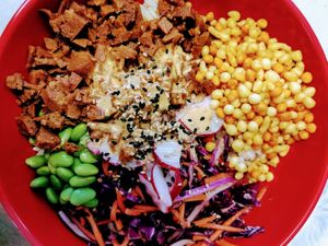 Korean BBQ Bulgogi bowl at Old Abe & Co. in Rochester