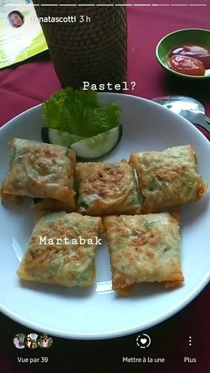 martabak  at Vegan Bali in Kuta