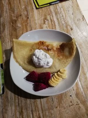 Pancake at Vegan Bali in Kuta