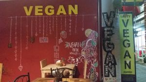 Restaurant at Vegan Bali in Kuta