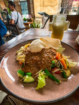 Yummy gado-gado  at Vegan Bali in Kuta