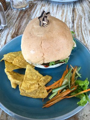 Burger at Vegan Bali in Kuta