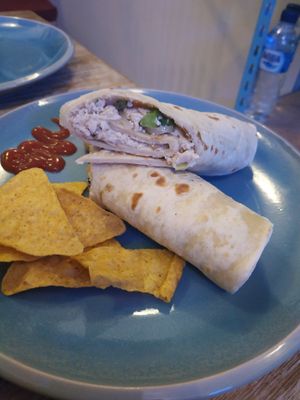 Wrap at Vegan Bali in Kuta