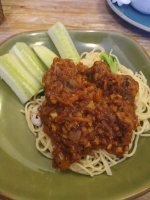 Pasta at Vegan Bali in Kuta