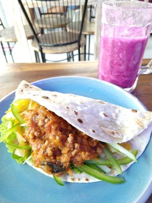 Quesadilla at Vegan Bali in Kuta