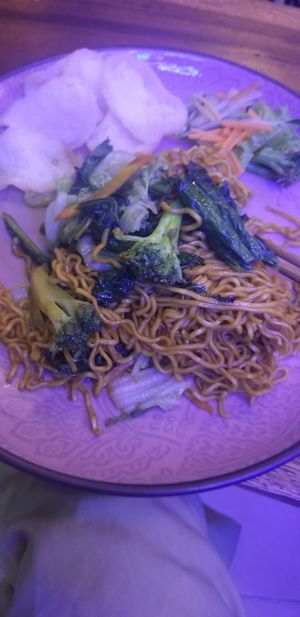 The best vegan mie goreng! Yum at Vegan Bali in Kuta