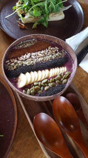 Smoothie bowl. at Cafe Jeju 901 in Jeju