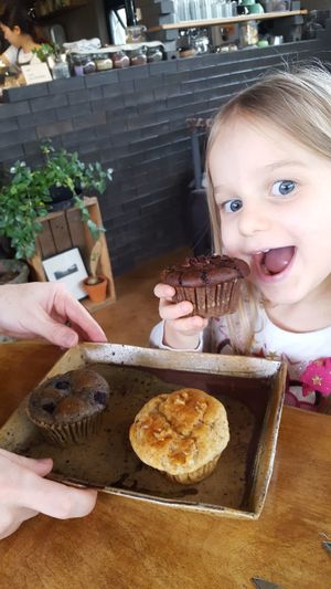 Muffins! ☺ at Cafe Jeju 901 in Jeju