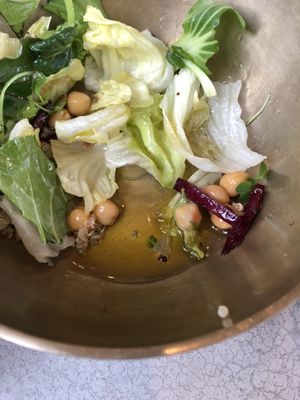 Too much oil   at Cafe Jeju 901 in Jeju