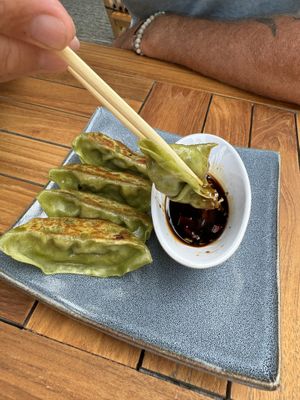 Gyoza w vegetables 9/10  at Wagamama in Bratislava