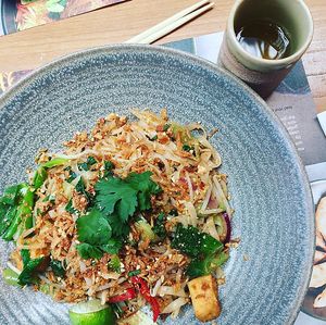 pad thai at Wagamama in Bratislava