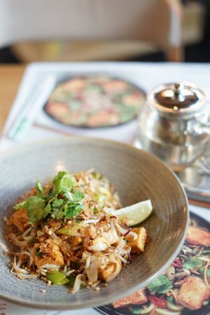 pad thai at Wagamama in Bratislava