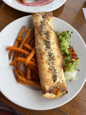 Cauliflower shawarma  at Two Buoys Bistro in St Julians