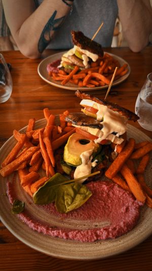   at Two Buoys Bistro in St Julians