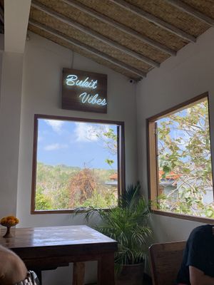 Interior at Bukit Cafe in Pecatu