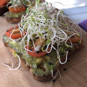 Avo toast  at Acai Queen - Gootama in Ubud