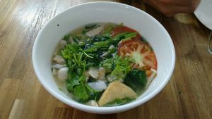 Pho at Kuan Im Yok in Vientiane