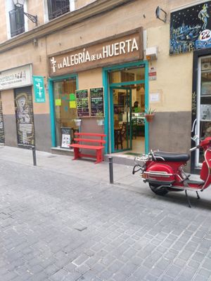 Street view at La Alegria de la Huerta in Madrid