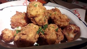 Cauliflower buffalo wings at Home in Manchester