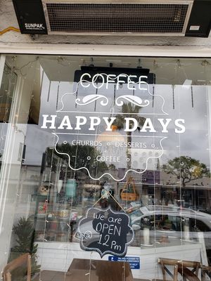 Front at Happy Days Cafe in Sherman Oaks