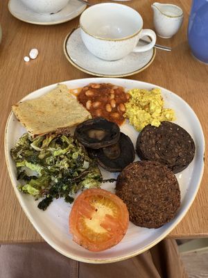 Vegan breakfast  at Loudons Cafe and Bakery - Fountainbridge in Edinburgh