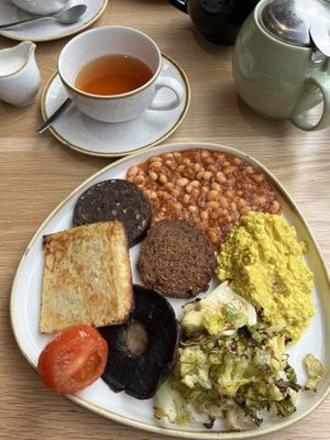 Full vegan breakfast   at Loudons Cafe and Bakery - Fountainbridge in Edinburgh