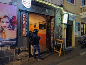 Front at El Gringo y la Gorda  in Latacunga