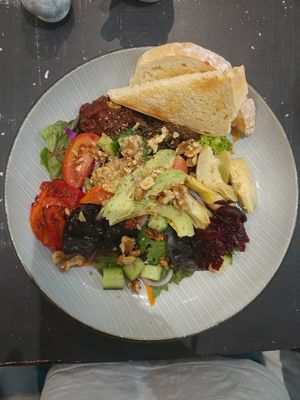 Vegan salad at 2Blondescafe  in Springwood