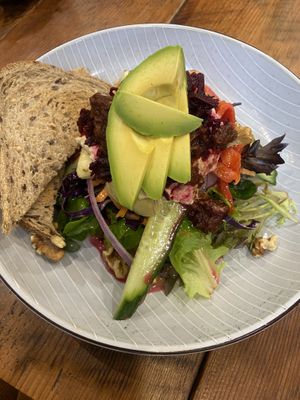 Vegan salad  at 2Blondescafe  in Springwood